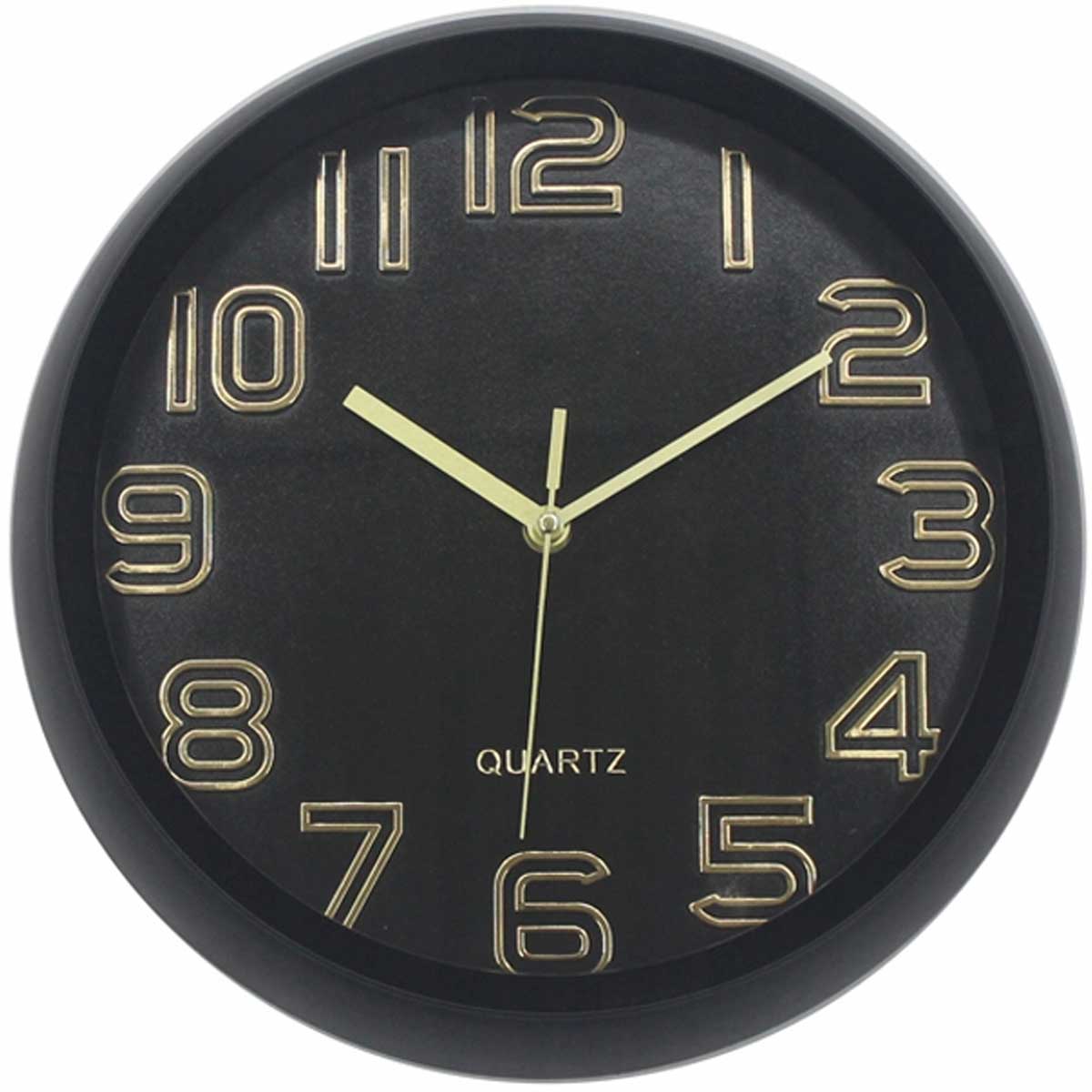 Zegar ścienny okrągły kremowy E 6717 Elitehoff cichy nowoczesny 30cm